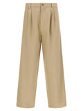 A.P.C. Beige Cotton Casual Pants