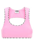 Moschino Multicolor Polyamide Sport Bra
