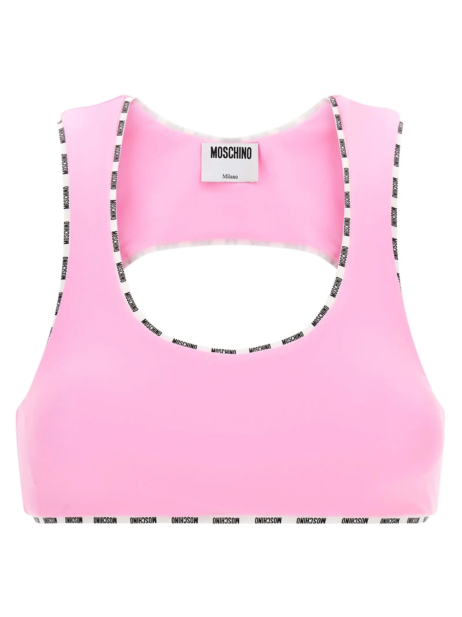 Moschino Multicolor Polyamide Sport Bra