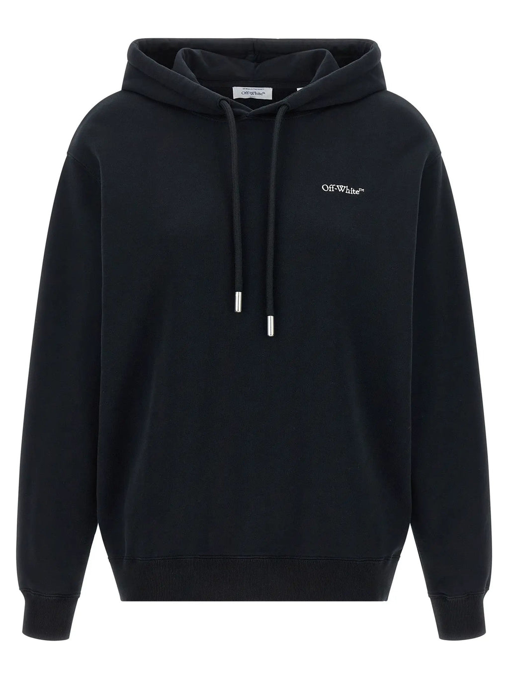 Off-White Black Cotton Sweatshirt