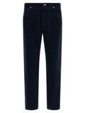 Brunello Cucinelli Blue Cotton Casual Pants