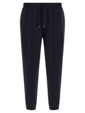 Brunello Cucinelli Blue Cotton Joggers (Workout Pants)