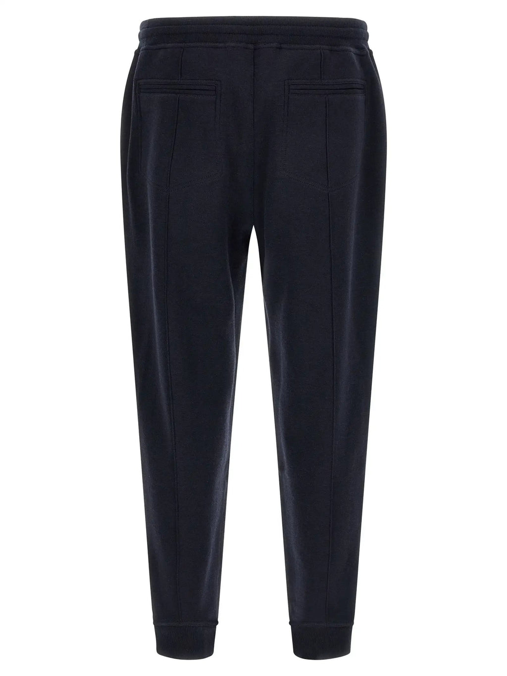 Brunello Cucinelli Blue Cotton Joggers (Workout Pants)