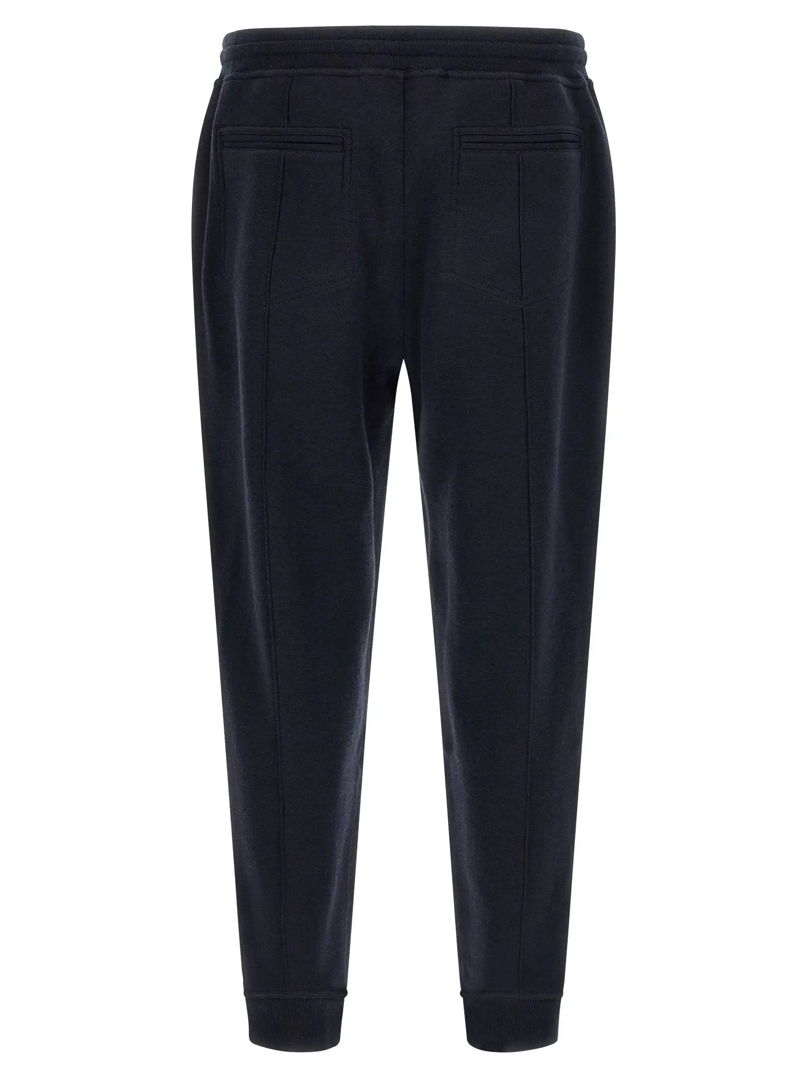 Brunello Cucinelli Blue Cotton Joggers (Workout Pants)
