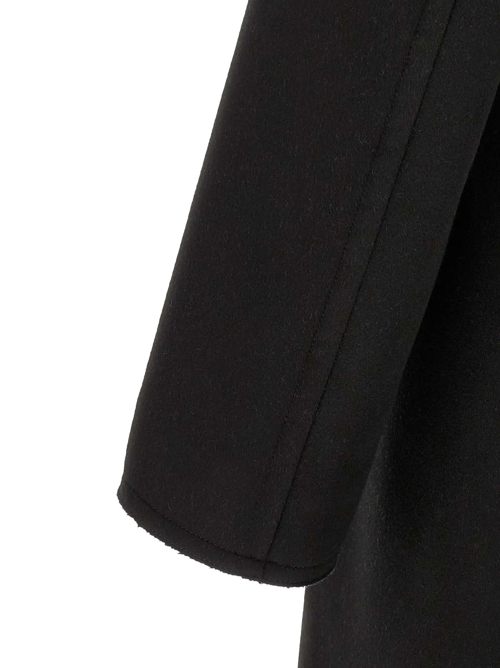 Tom Ford Black Virgin Wool Coat