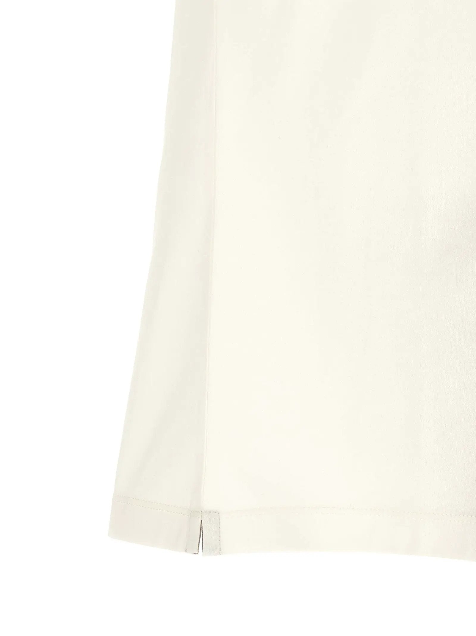 T-shirt en coton blanc Brunello Cucinelli