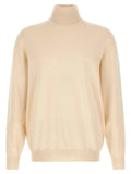 Brunello Cucinelli White Cashmere Cardigan
