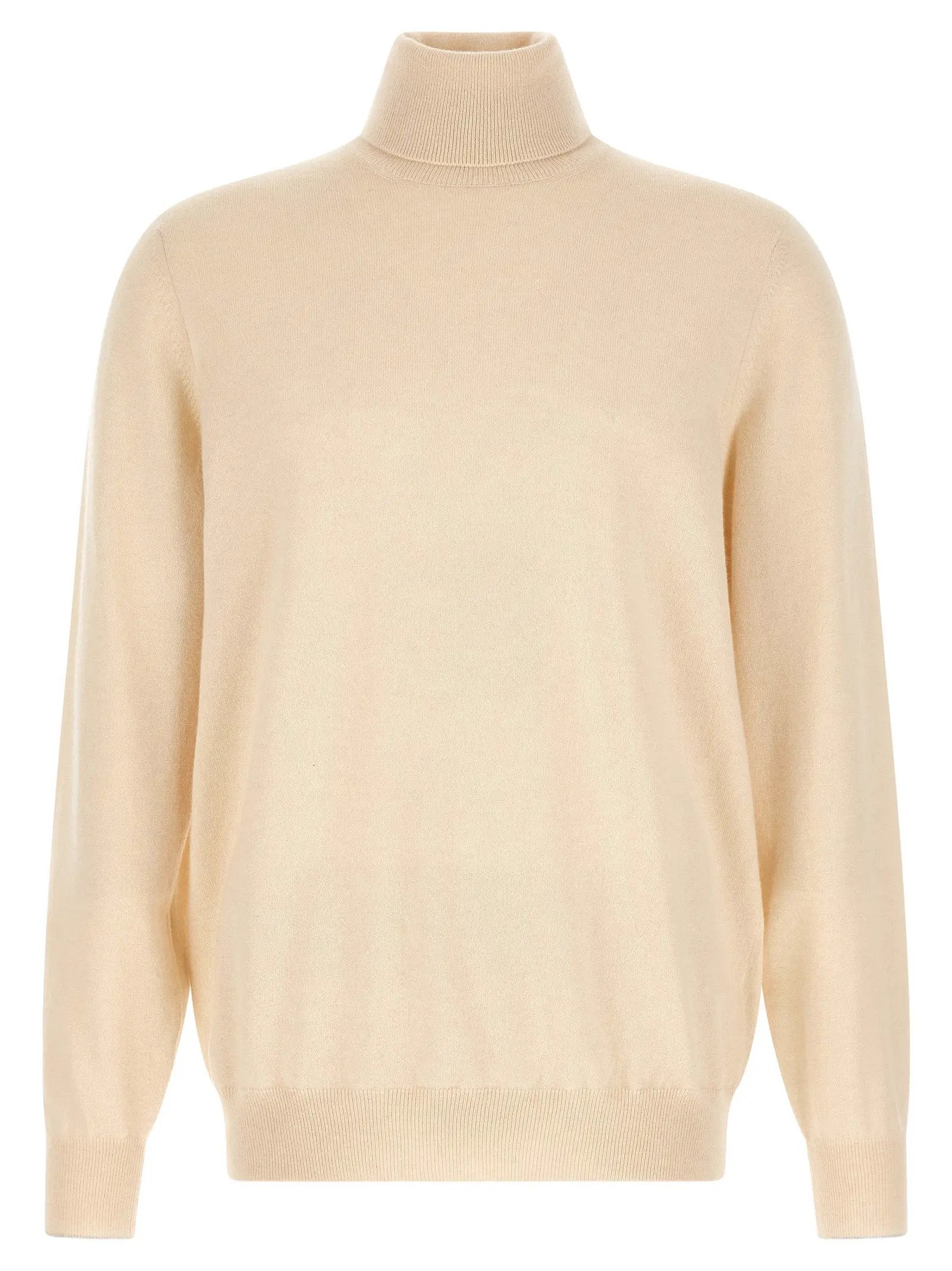 Brunello Cucinelli White Cashmere Cardigan