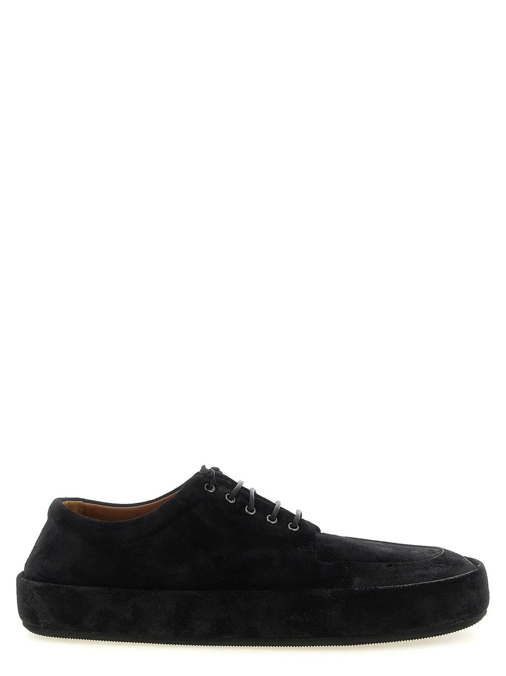 Derbies et Richelieus Marsell en cuir de veau noir