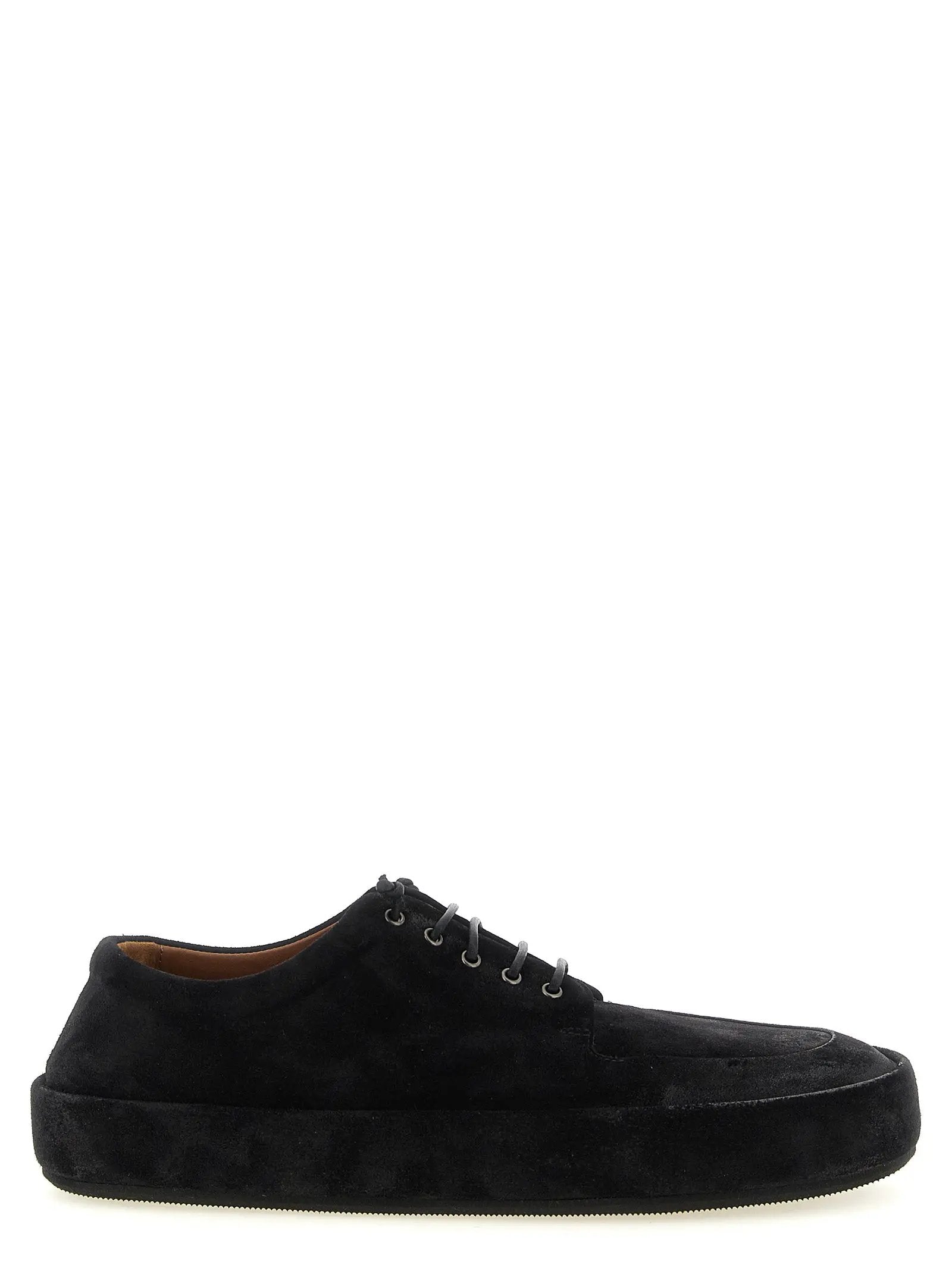Derbies et Richelieus Marsell en cuir de veau noir