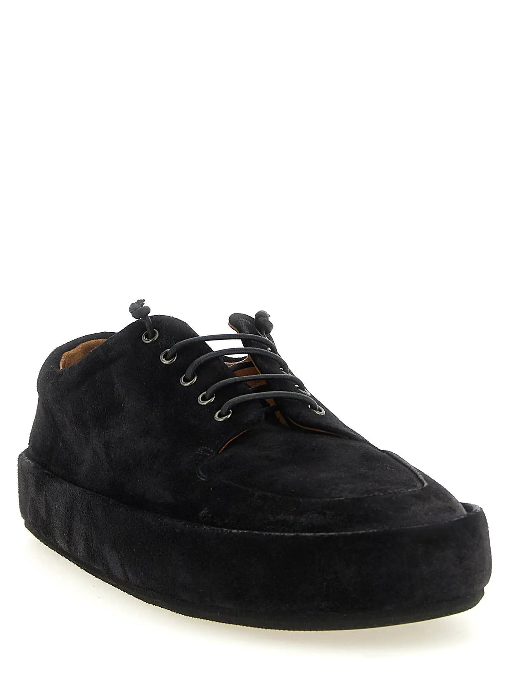 Derbies et Richelieus Marsell en cuir de veau noir