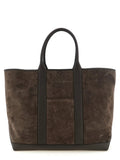 Tom Ford Brown Calfskin Tote Bag