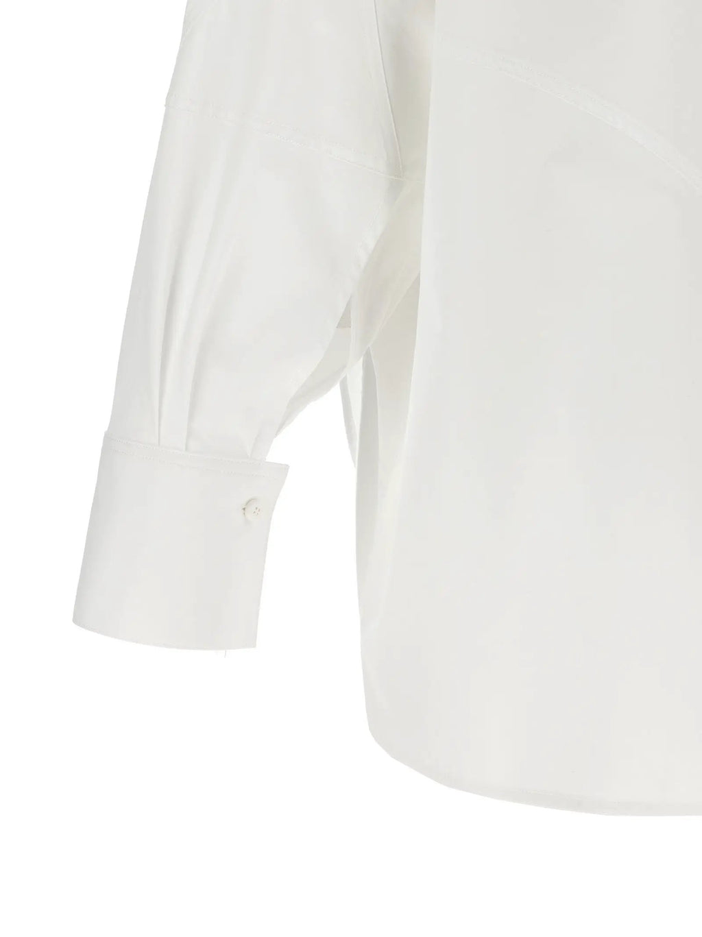 The Attico White Cotton Blouse