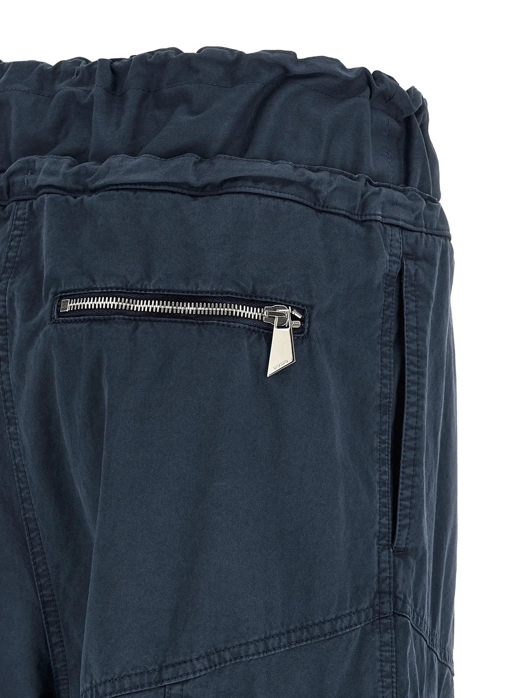 The Attico Blue Cotton Cargo Pants