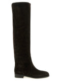 Gianvito Rossi Brown Suede Leather Over The Knee