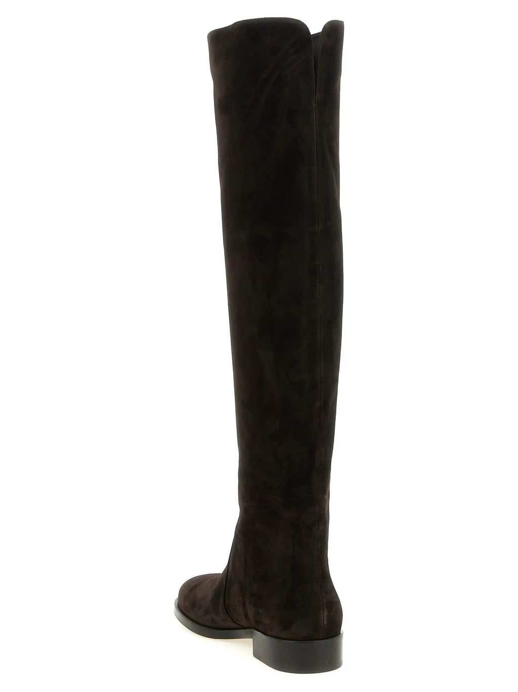 Gianvito Rossi Brown Suede Leather Over The Knee