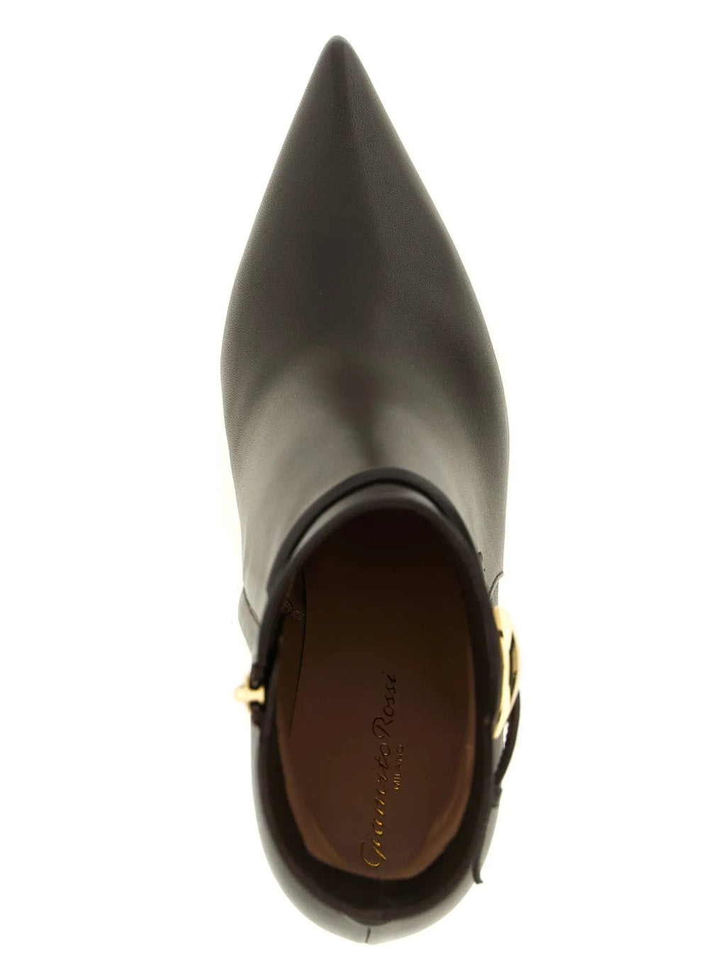 Gianvito Rossi Brown Lamb Leather Ankle Boots