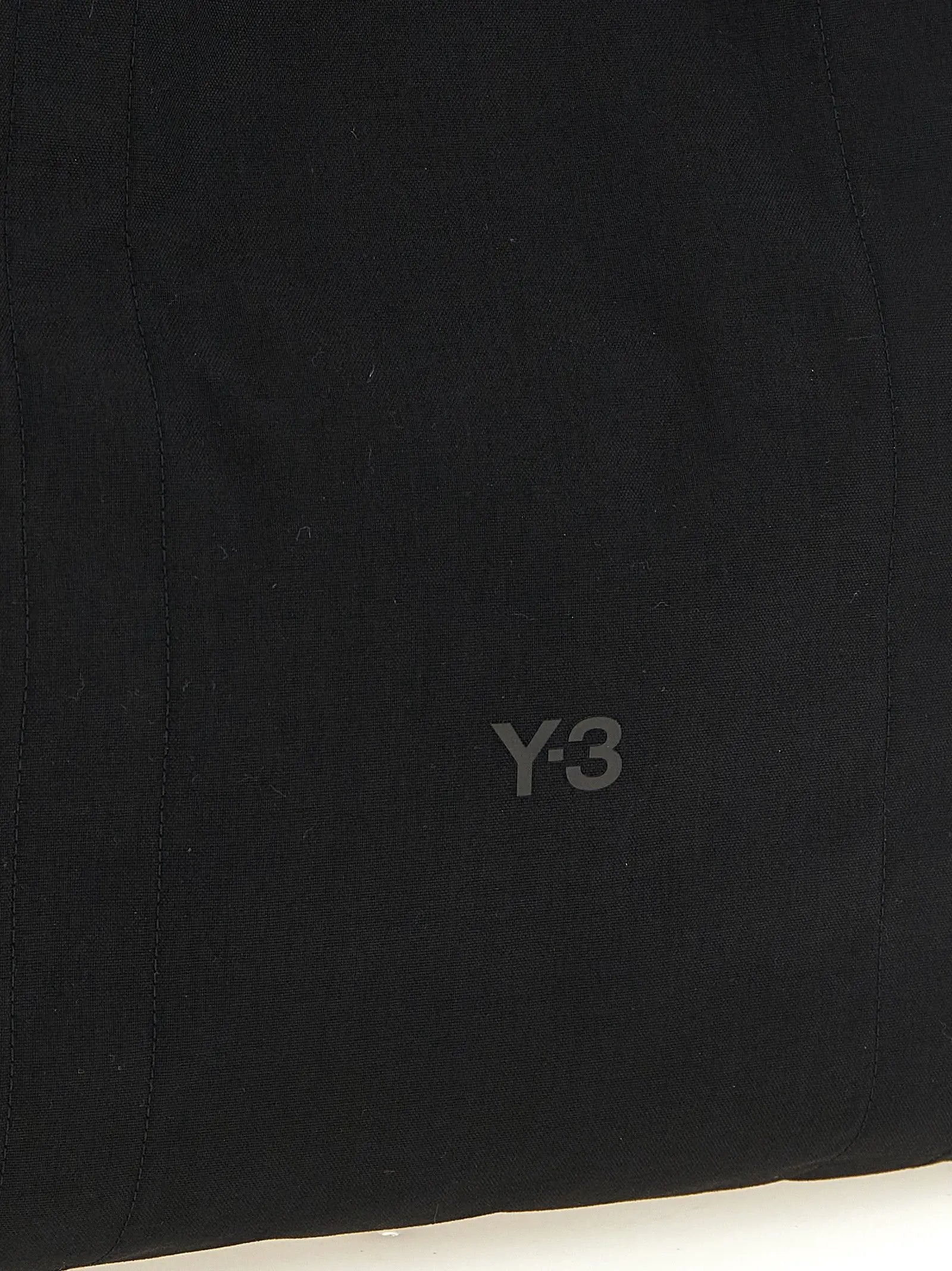 Y-3 Black Polyamide Tote Bag