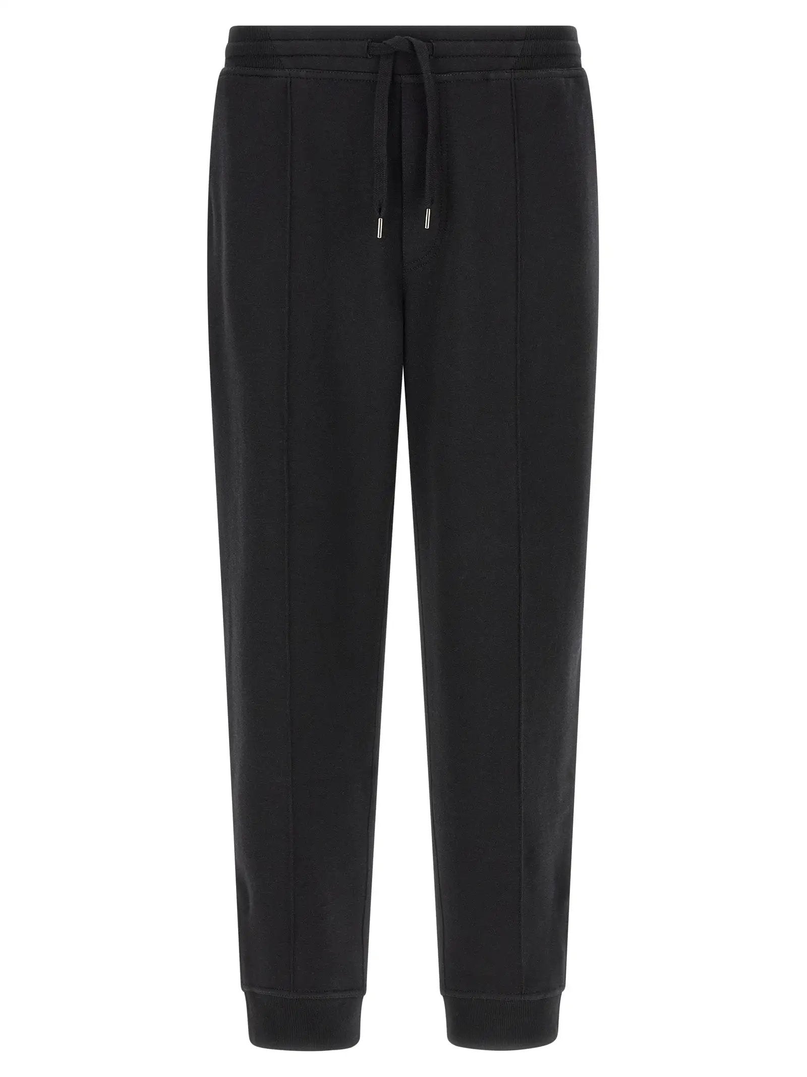 Brunello Cucinelli Black Cotton Joggers (Workout Pants)