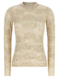 Brunello Cucinelli Beige Silk Cardigan
