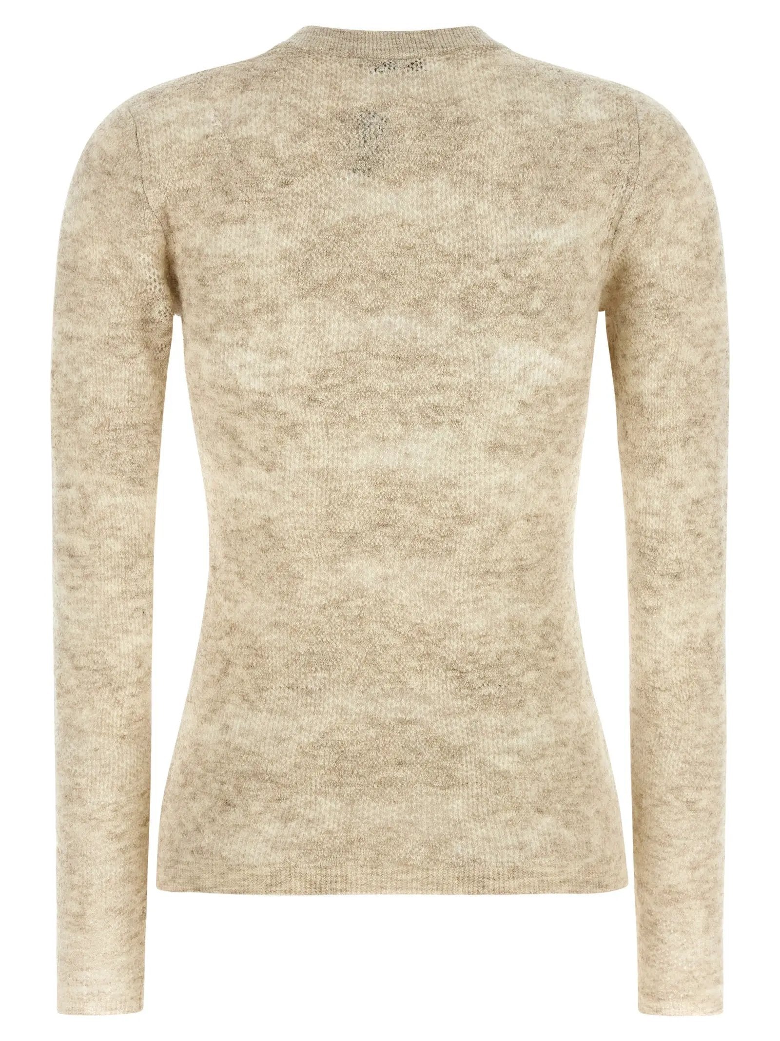 Brunello Cucinelli Beige Silk Cardigan