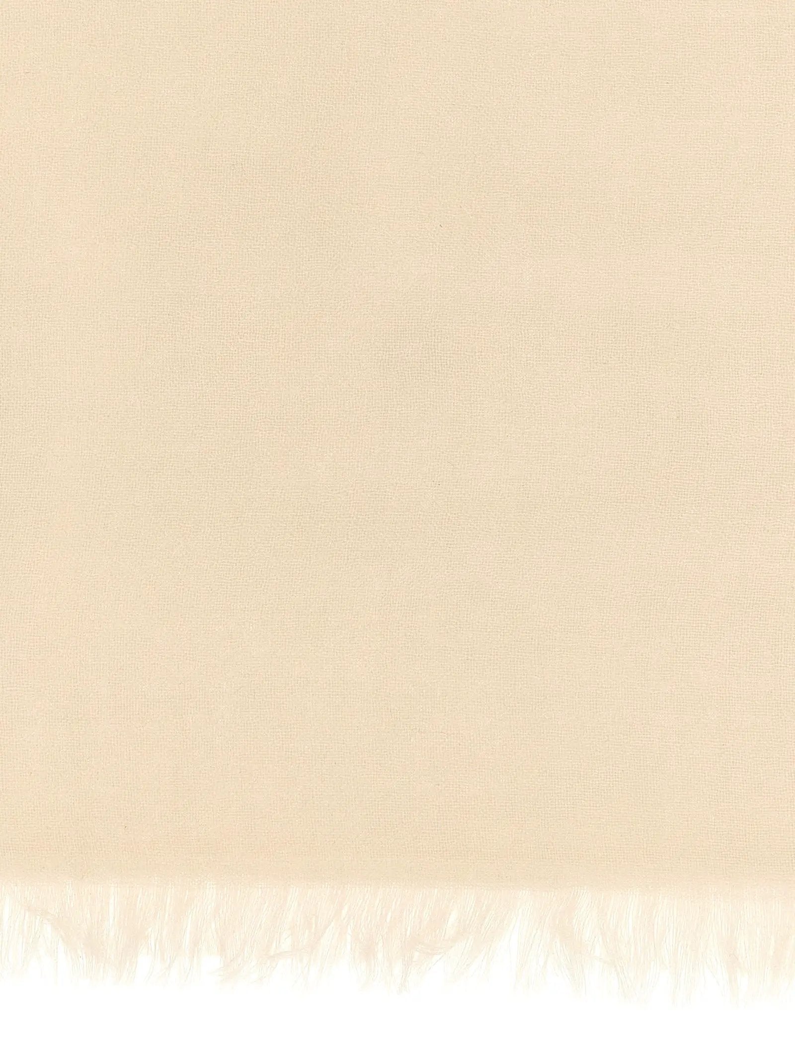 Brunello Cucinelli Beige Cashmere Scarf