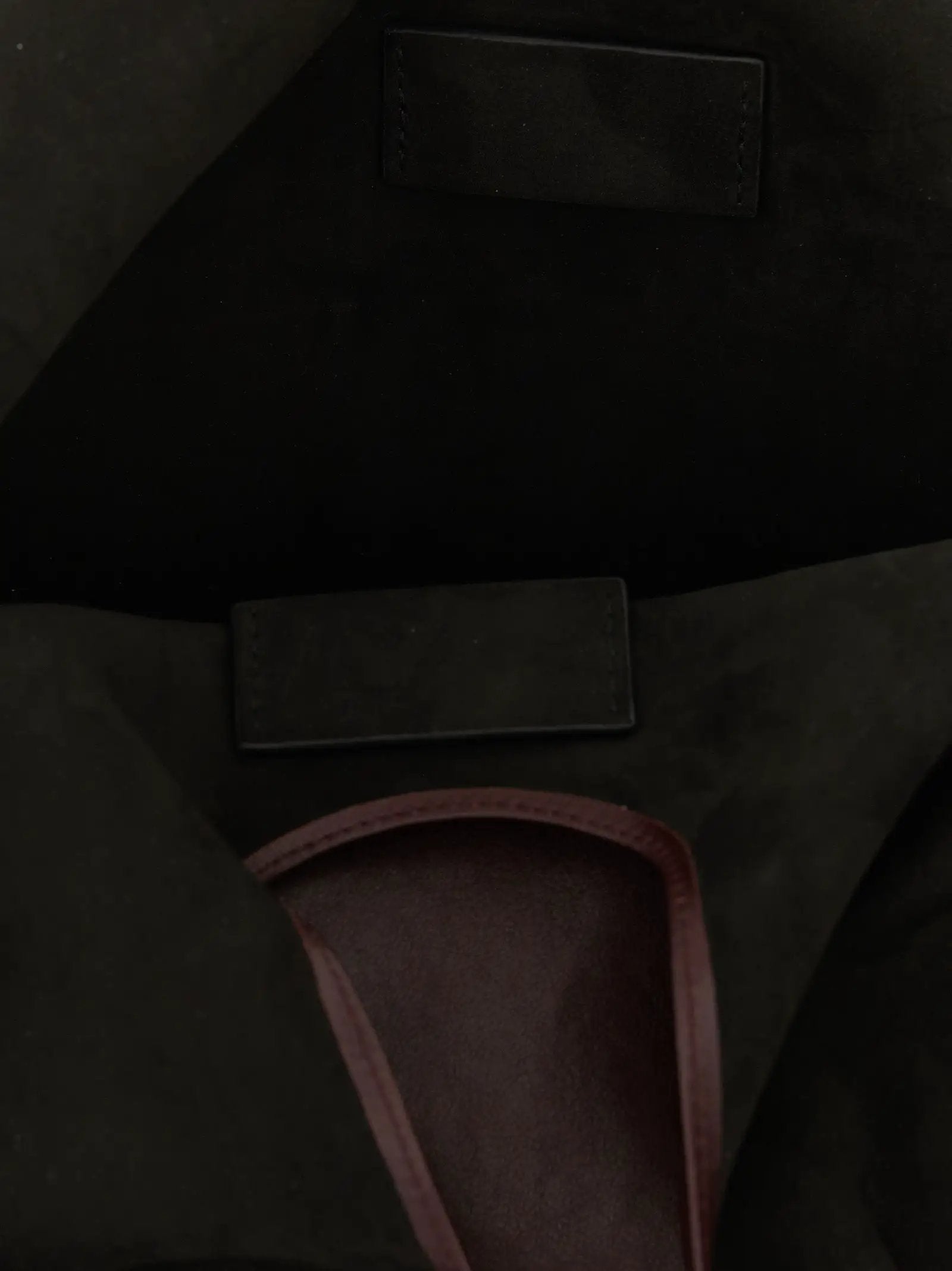 Maison Margiela Bordeaux Lamb Leather Shoulder Bag
