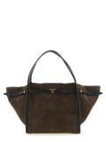 Sac cabas Tod's en veau marron