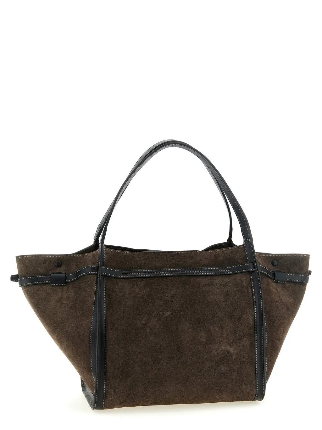 Sac cabas Tod's en veau marron