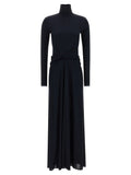 Fabiana Filippi Blue Viscose Long Dress