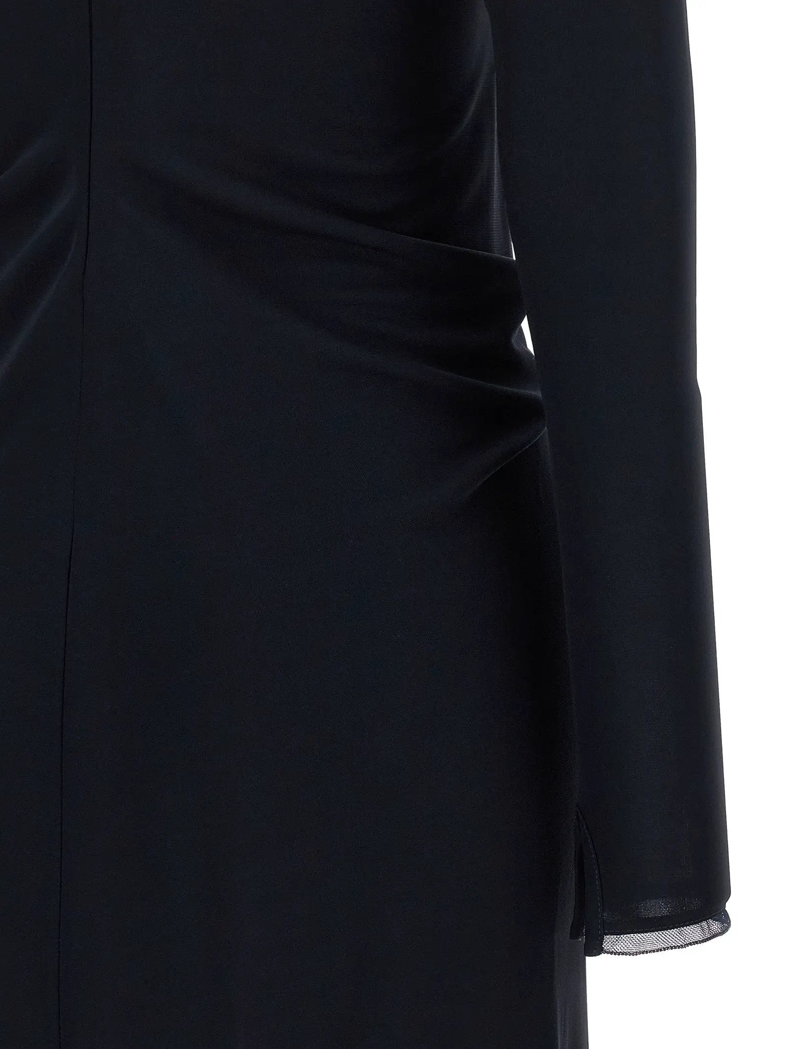 Fabiana Filippi Blue Viscose Long Dress