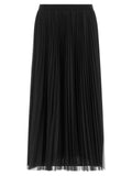 Jupe midi en polyester bleue Fabiana Filippi
