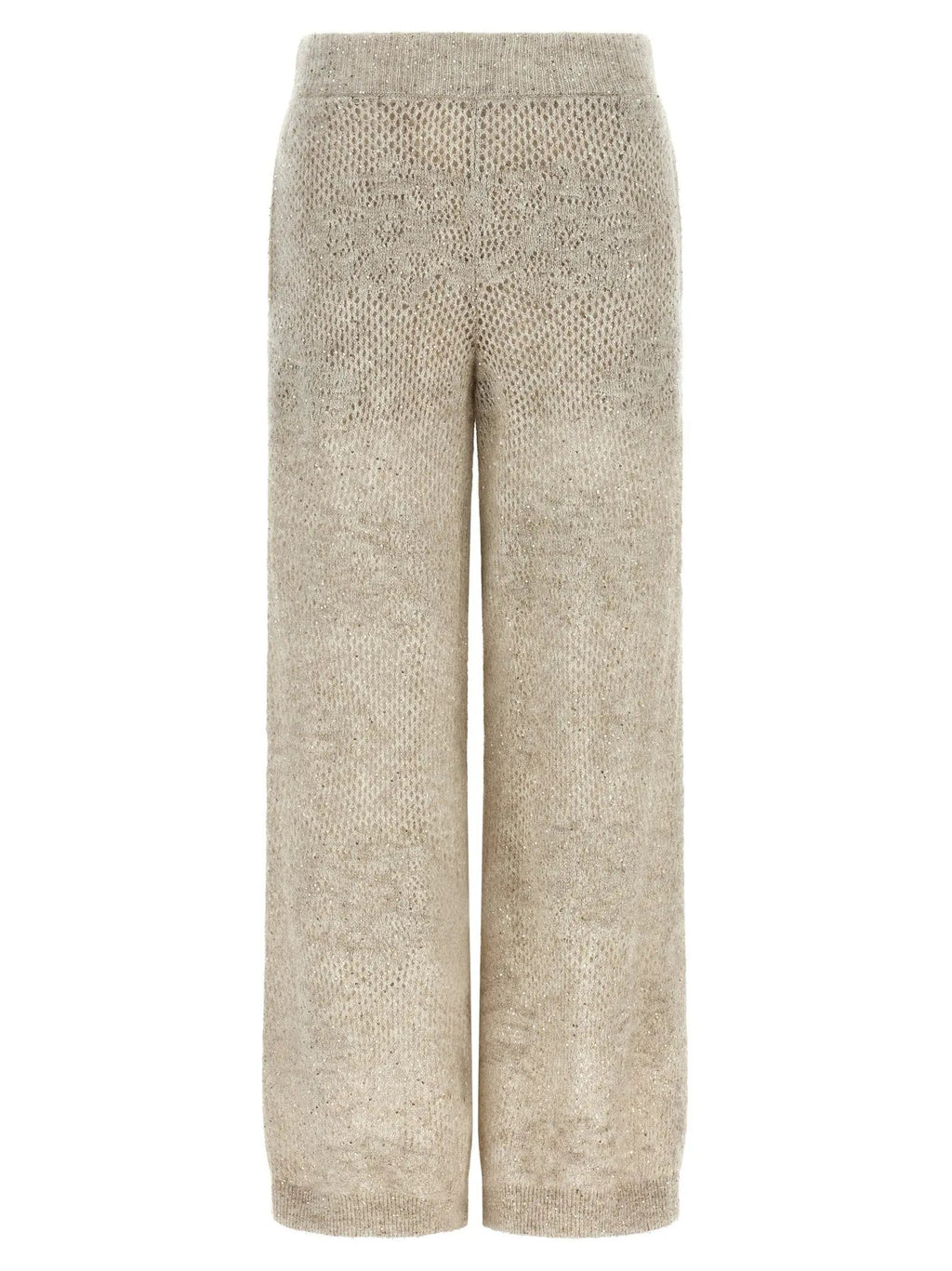 Brunello Cucinelli Beige Nylon Casual Pants