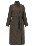 Manteau Brunello Cucinelli en Laine Vierge Marron