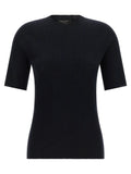 Fabiana Filippi Blue Virgin Wool T-Shirt