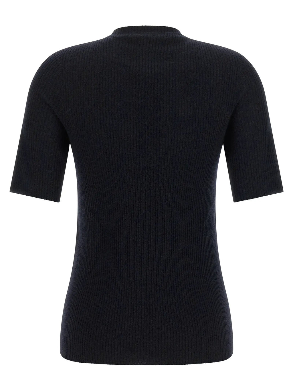 Fabiana Filippi Blue Virgin Wool T-Shirt