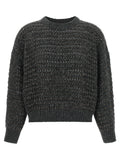 Brunello Cucinelli Gray Elastane Cardigan