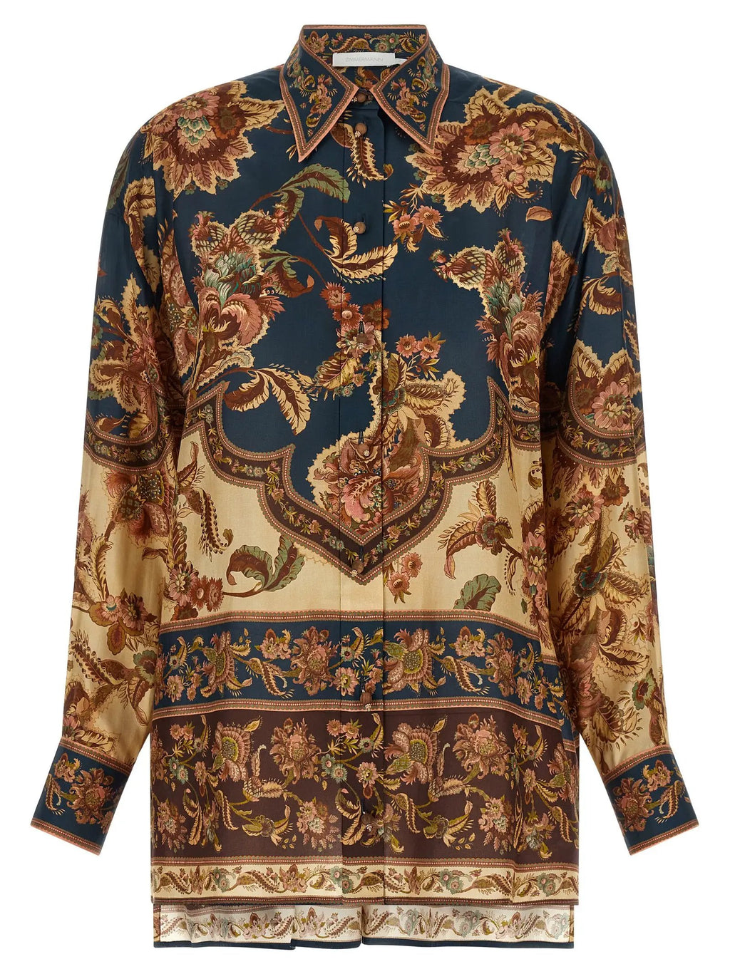 Zimmermann Multicolor Silk Blouse