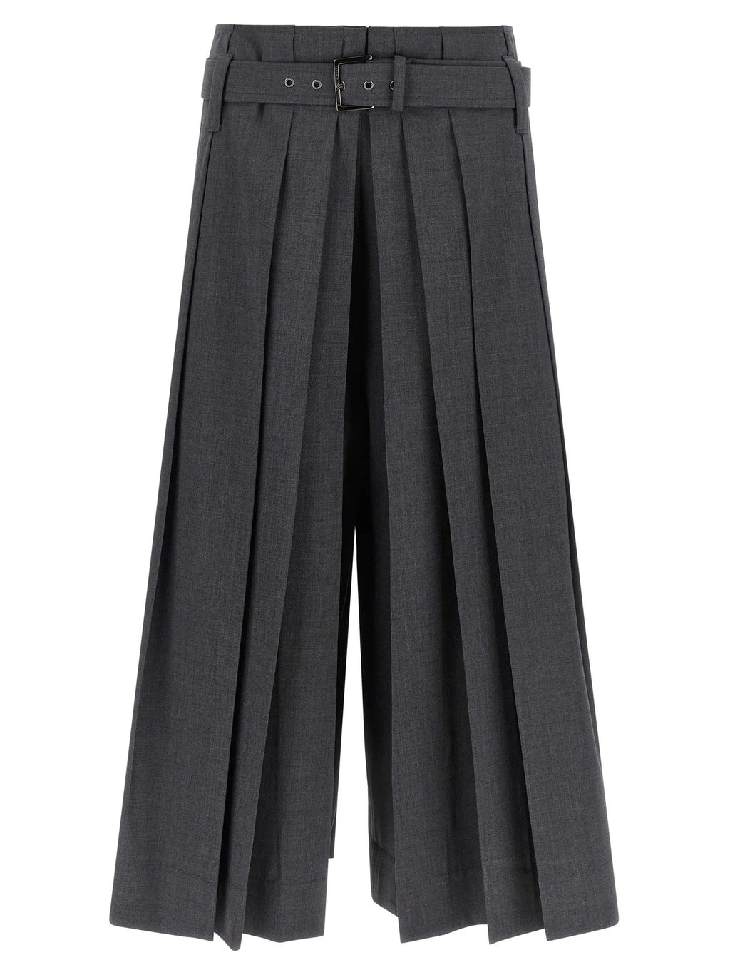 Brunello Cucinelli Gray Virgin Wool Bermuda Shorts