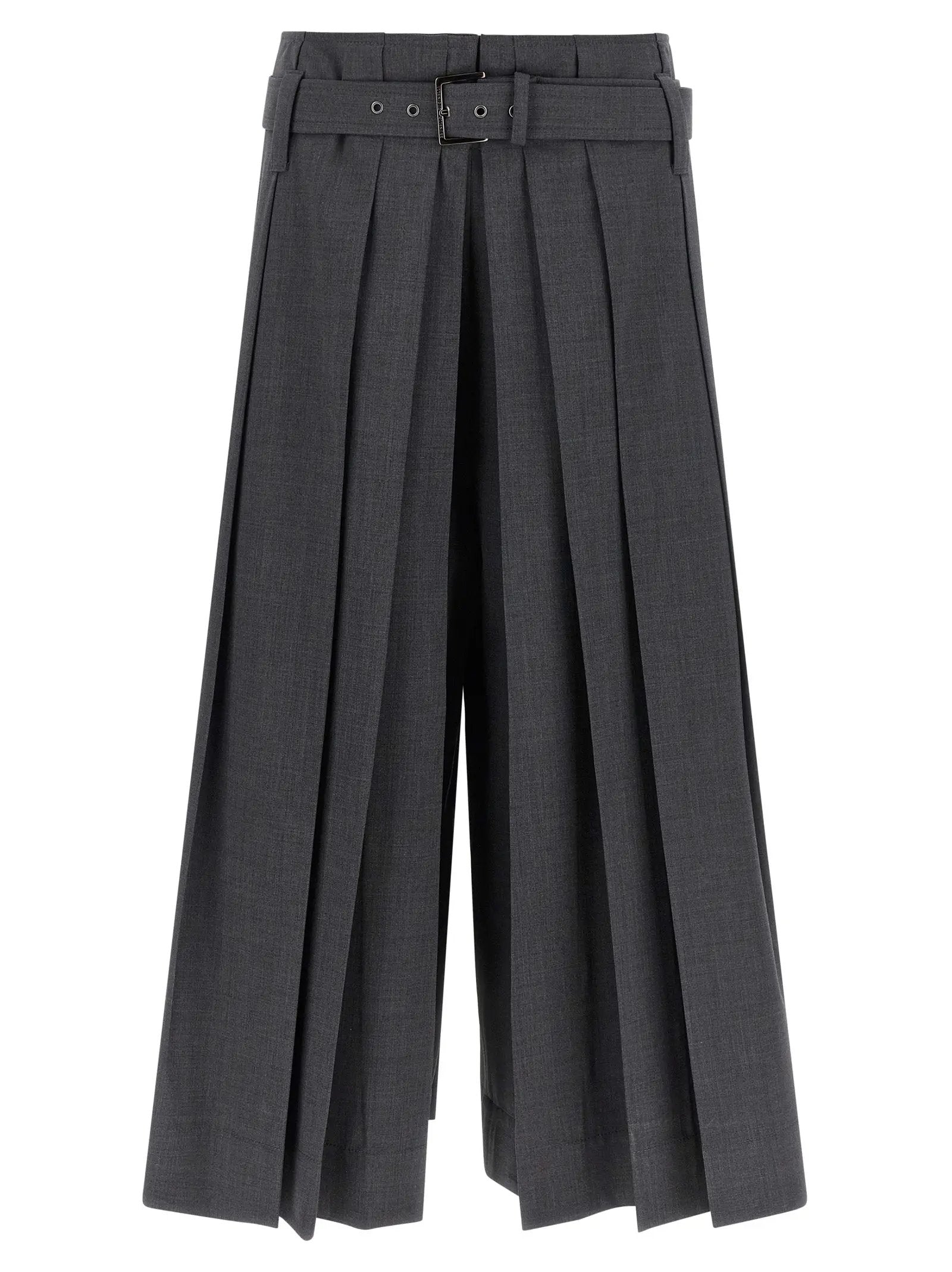 Brunello Cucinelli Gray Virgin Wool Bermuda Shorts