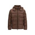 Moncler Brown Polyamide Full-Length Jacket