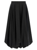 Y-3 Black Polyamide Mini Skirt