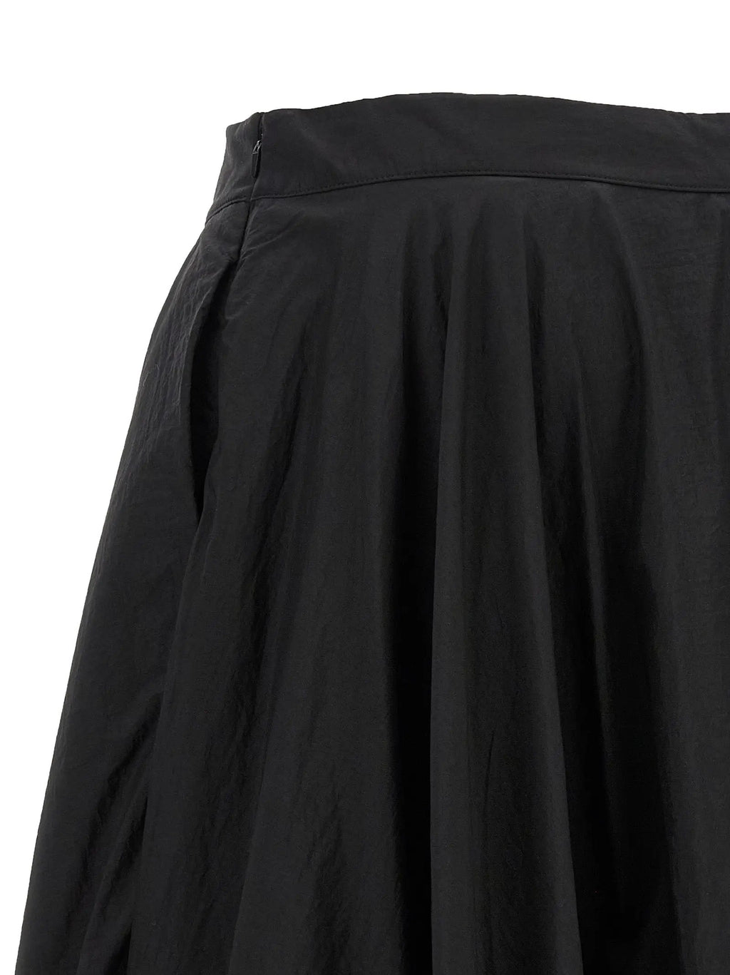 Y-3 Black Polyamide Mini Skirt