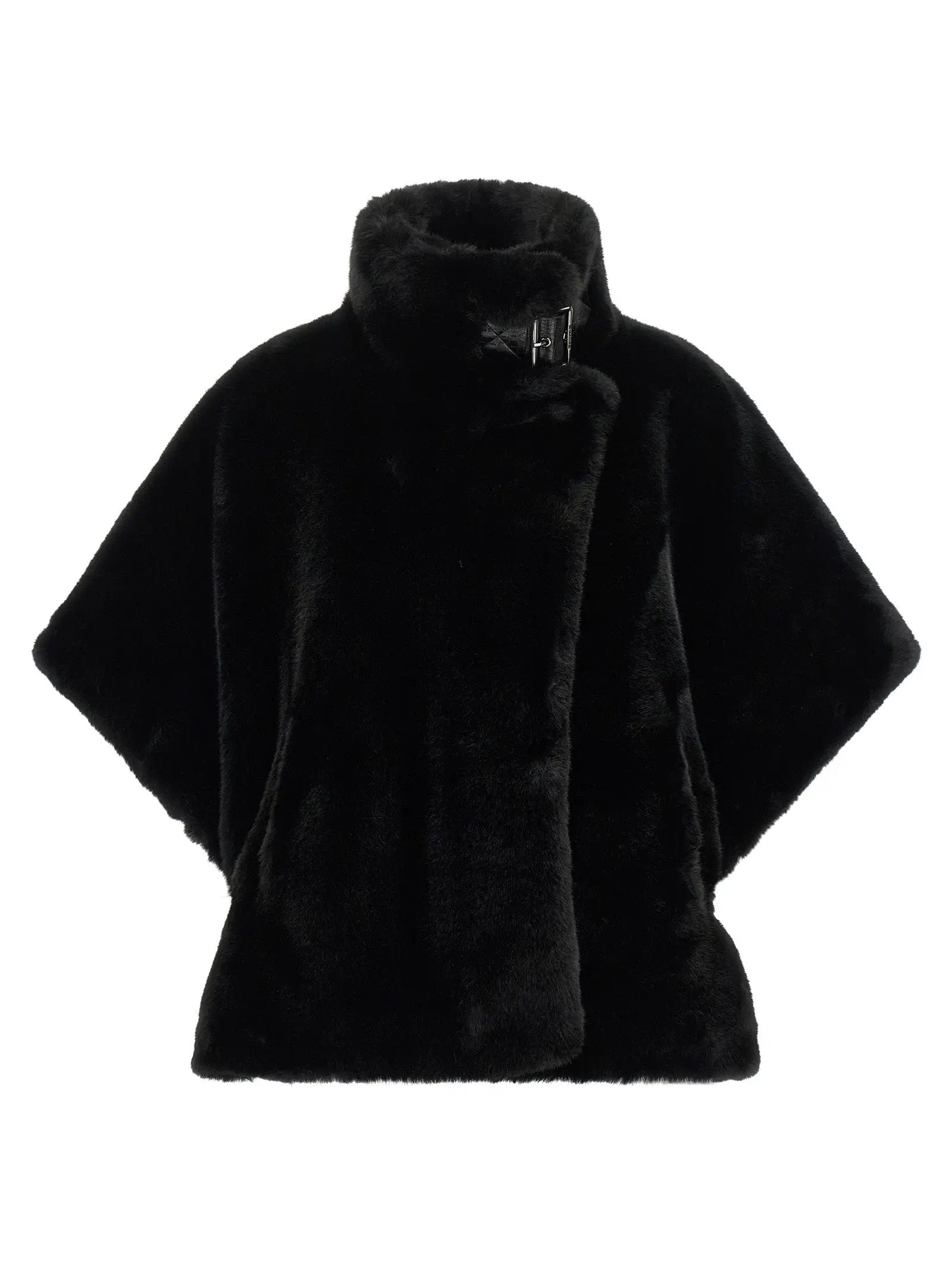 PINKO Black Polyester Coat