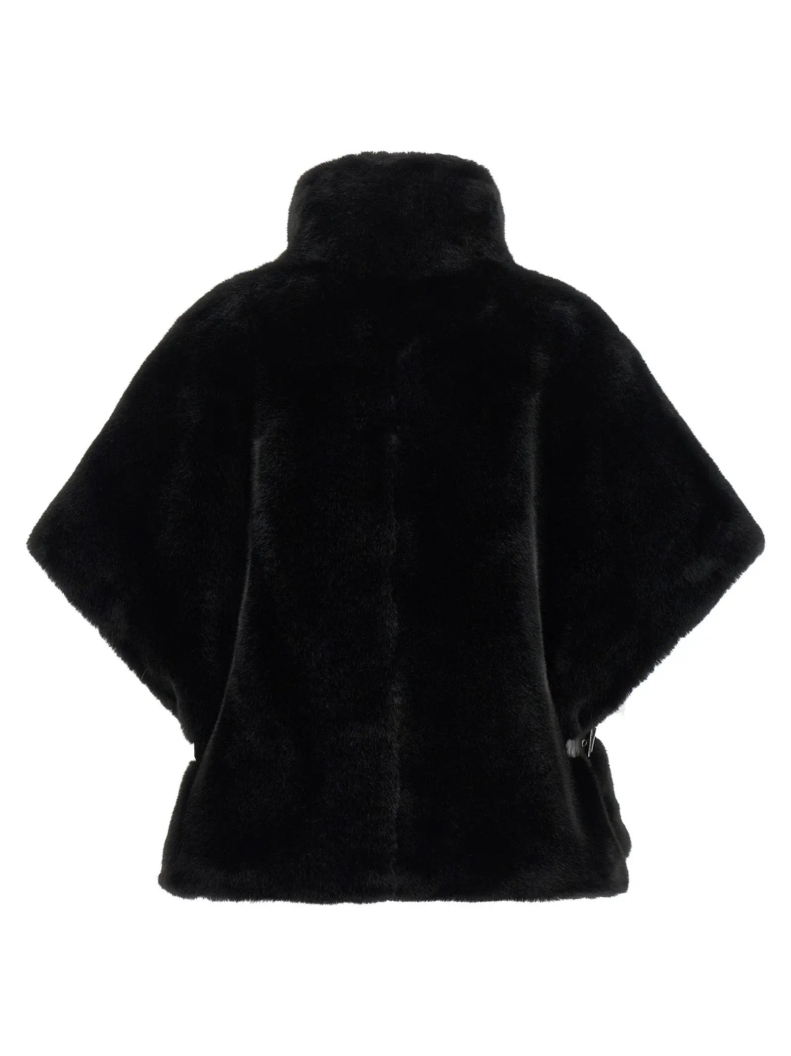 PINKO Black Polyester Coat