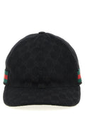 Gucci Black Polyester Cap (Baseball Hat)