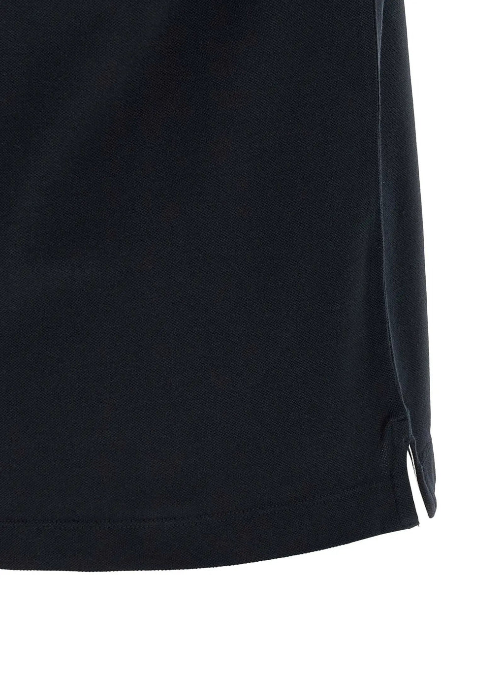Stone Island Blue Cotton Polo Shirt