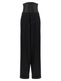 Dsquared² Black Wool Dress Pants