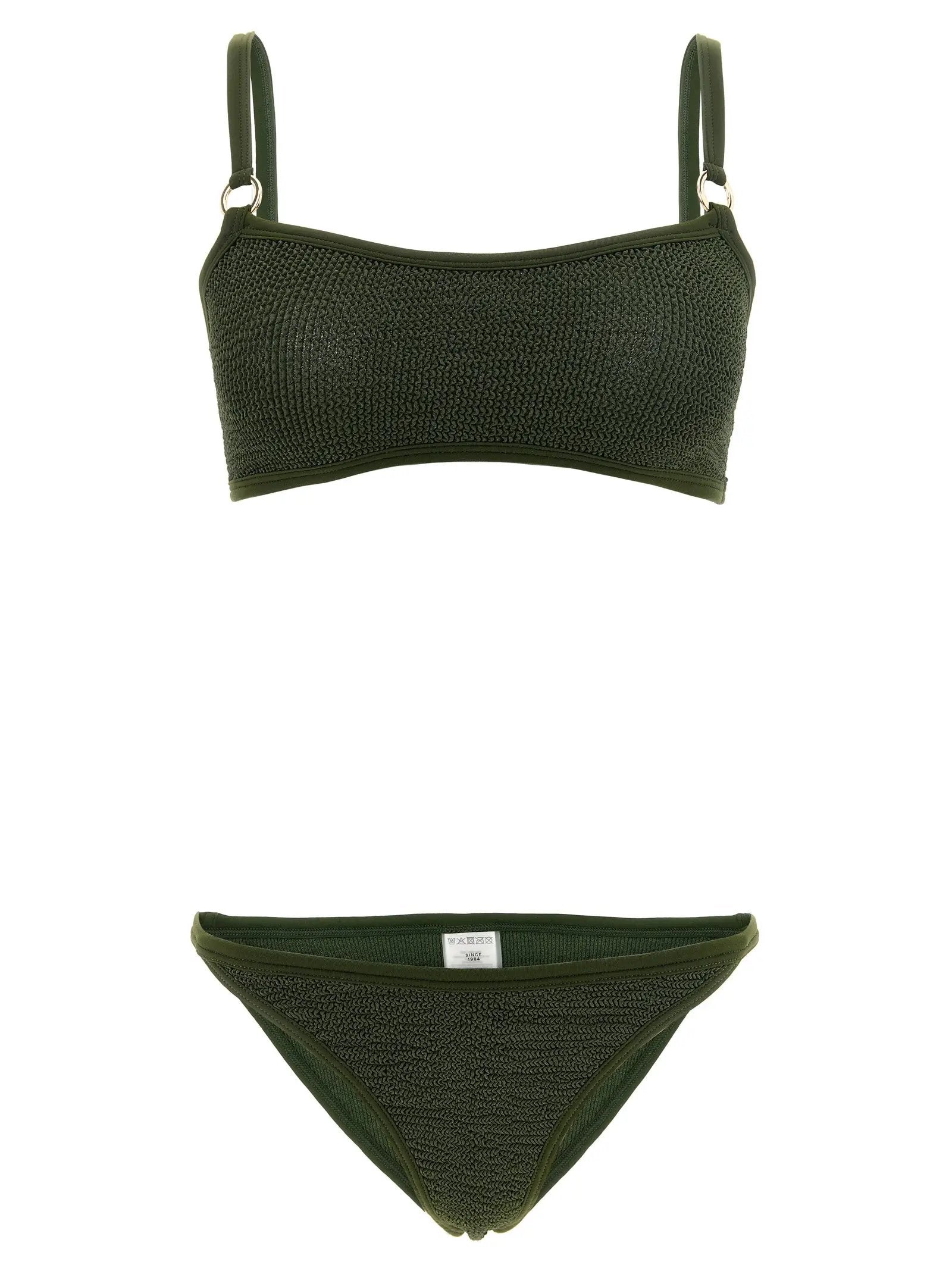 Hunza G Bicolor Polyamide Bikini