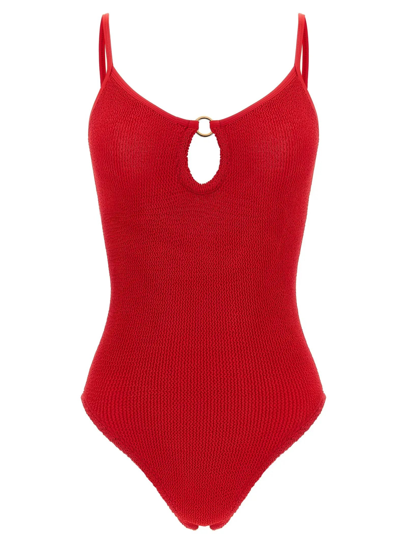 Hunza G Multicolor Polyamide One-Piece Swimsuit